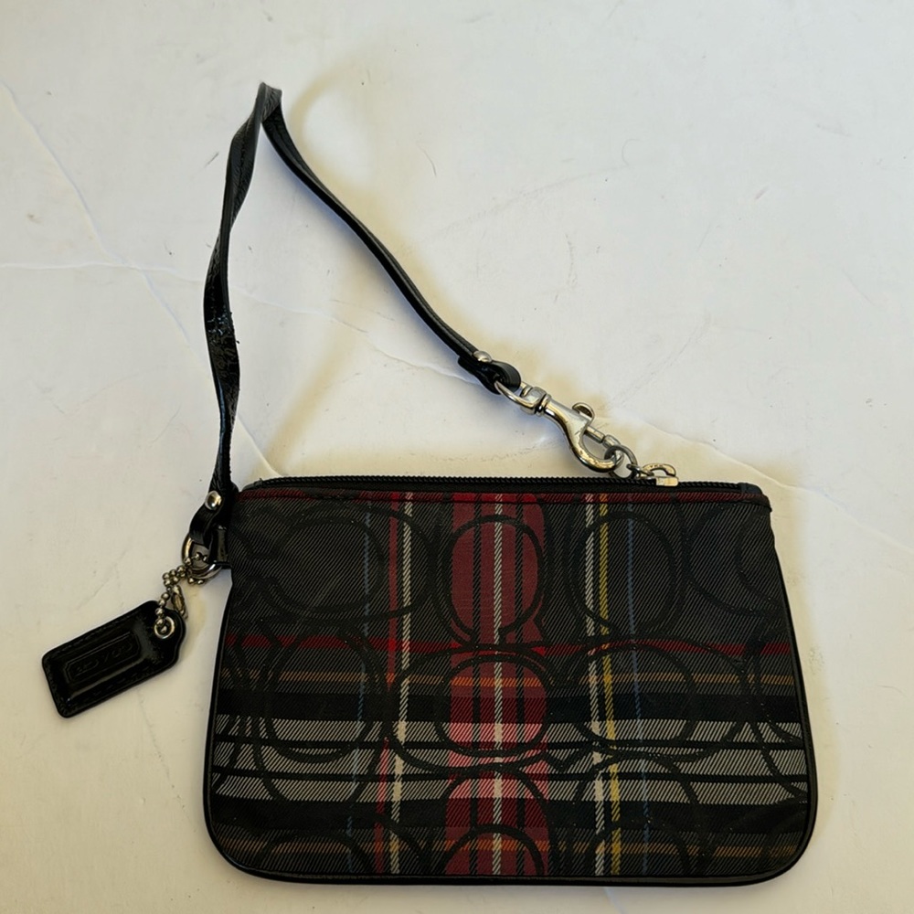 Vintage Coach wristlet